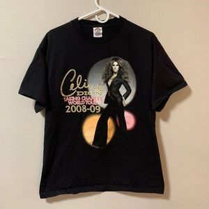 Celine Dion taking changes 2008-09 world tour tee